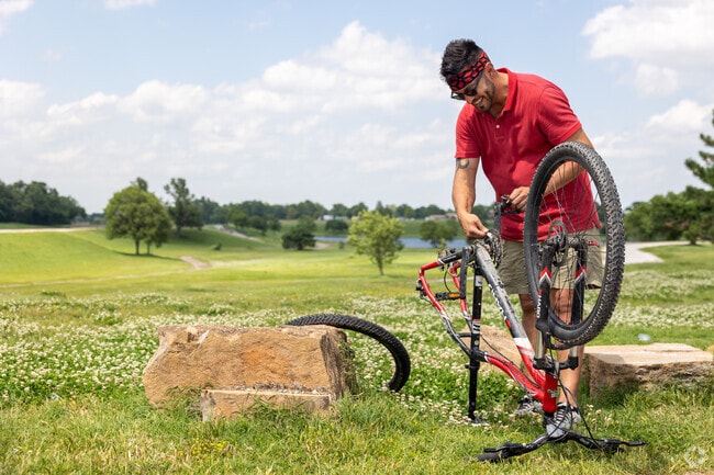 The Mingo Valley trail is near Oakbrook Village and provides quick access to adventure.
