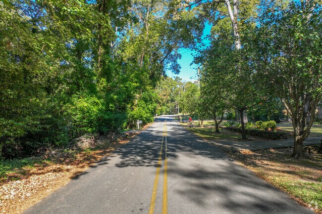Ingleside Historic District has quiet streets and tree-lined lots.