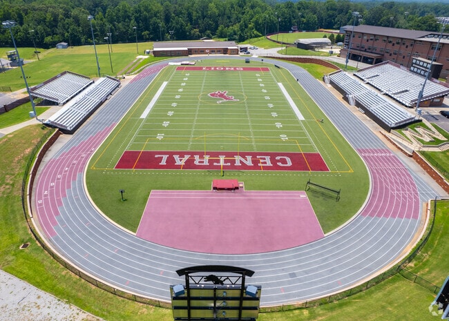 Enjoy a Friday night football game at Central High School.