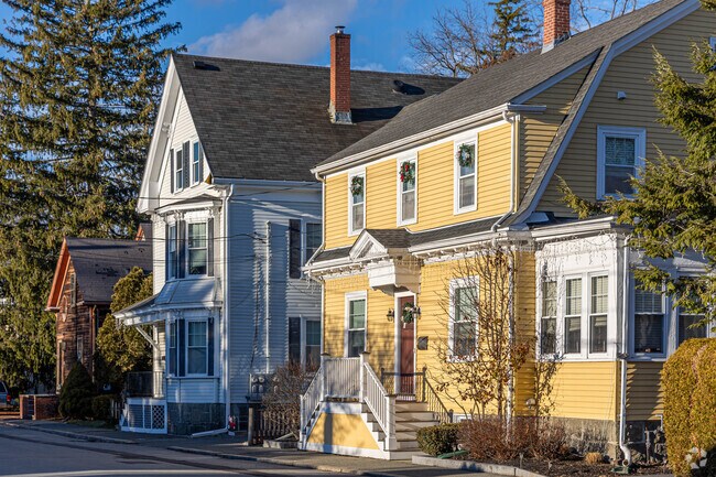 Homes in North Salem can be very colorful and vary in price.