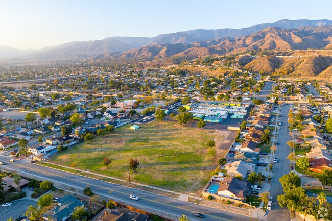 Open fields invite play and exploration at Belvedere Elementary School.