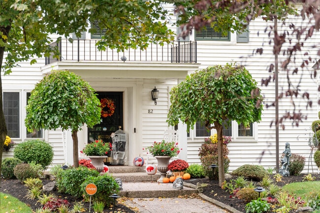 Walking around University Heights will let you explore a lot of beautiful front yards.