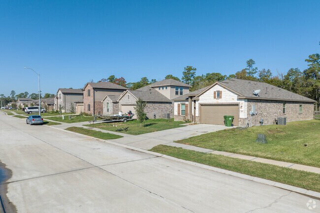 Traditional style homes are a popular choice for residents of Anahuac, Texas.