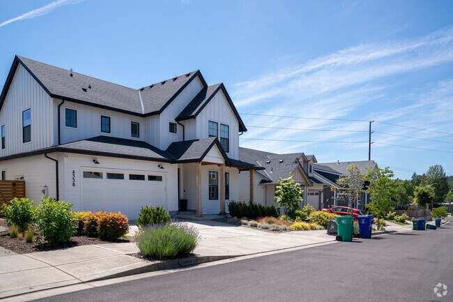 Beautifully maintained sidewalks like the streets of the Lewelling neighborhood