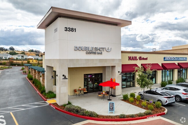 Double Shot Coffee Bar in Serrano Village is proud to serve gourmet coffee in a modern atmosphere.