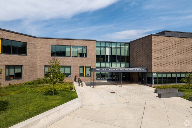 Walter P Carter Elementary school serves the Winston-Govans community.