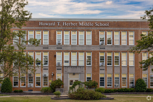 The Howard T Herber Middle School is a public school in Malverne , NY.
