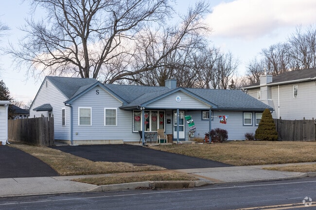 This ranch home in Fairless Hills has a private driveway for the owner to park their car.
