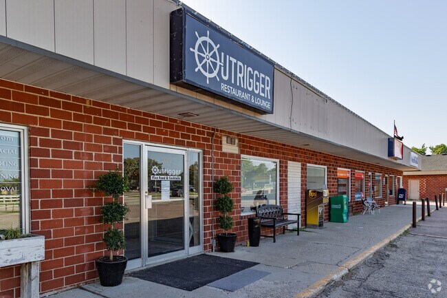 Outrigger restaurant and lounge is a popular dinner destination in Okoboji.