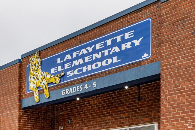 Lafayette Elementary School offers education to students in grades 4-5.