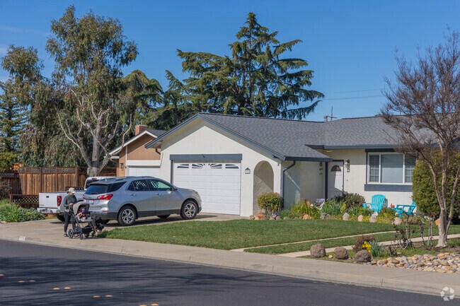 Carlton Square's paved sidewalks and safe streets make a great place to take a stroll.