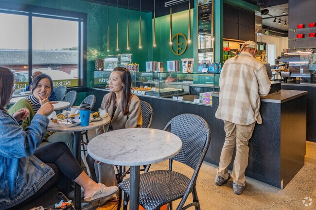 La Fete Patisserie serves incredible pastries and coffee just a few minutes from East Mercer.