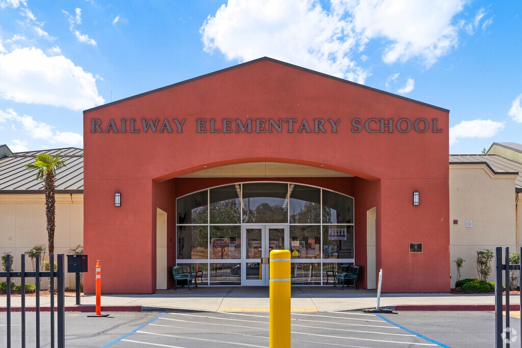 All Aboard for Education at Railway Elementary School in Perris, CA.