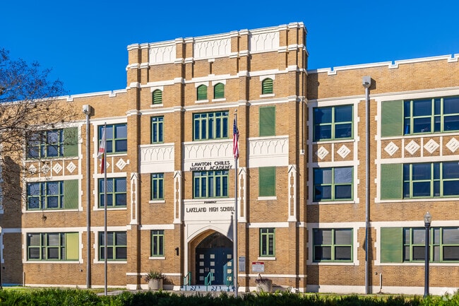 Lawton Chiles Middle Academy is a highly rated public magnet school located nearby.