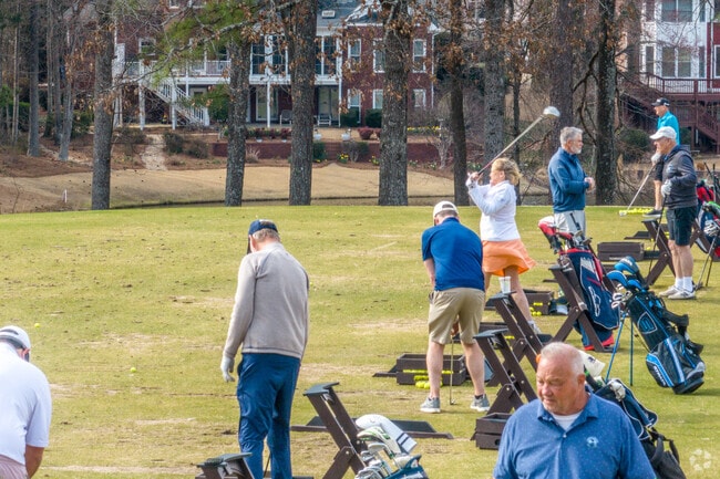 Resident can go to Brookstone Golf and County Club in Acworth to practice their swing.