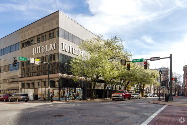 Building 101 Elm in Dowtown Greensboro