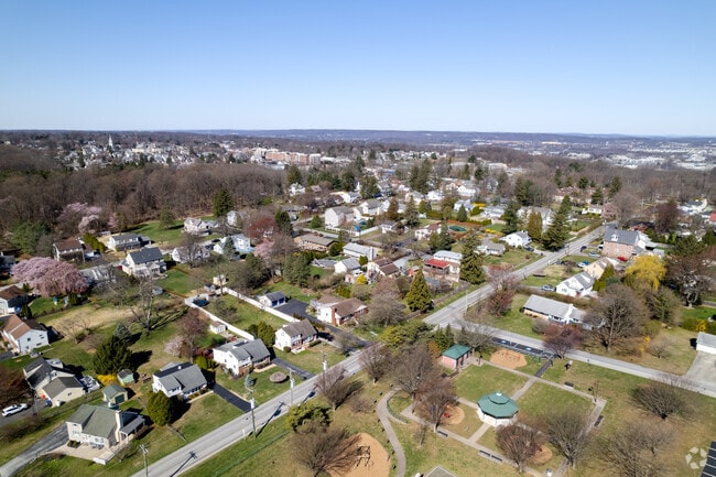 Homes in Paoli often have plenty of yard space for activities outside.