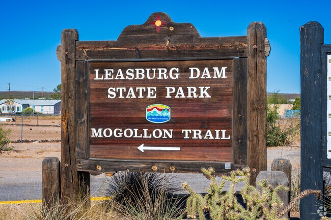 Leasburg Dam State Park is located in Radium Springs and features camp grounds, trails and more.