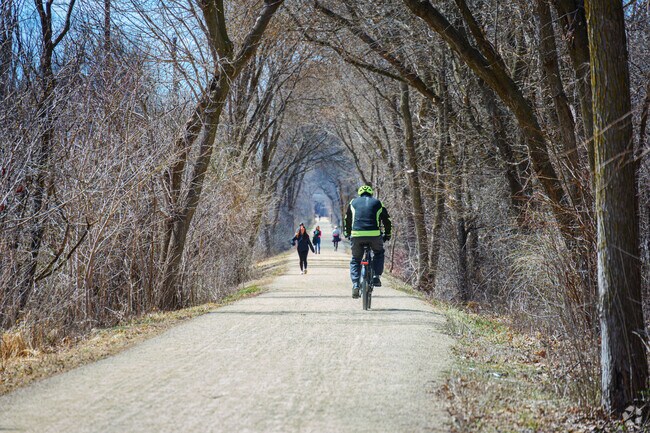 The Lake Minnetonka Regional Trail runs through the Tonkawood neighborhood.