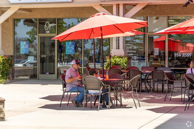 Old Town Orcutt has many great food options near by.