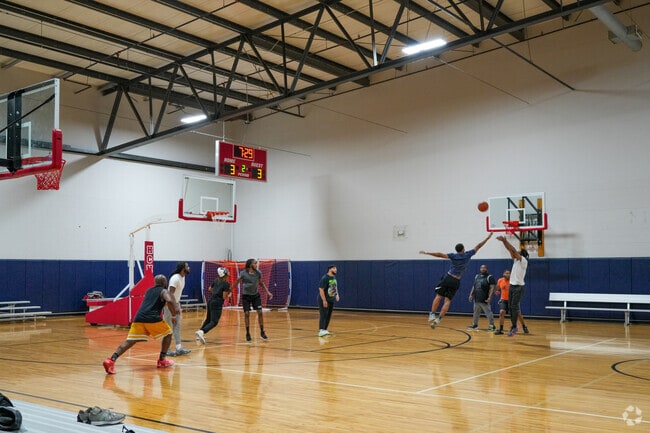 Monee residents often find themselves in Lynwood to play a game of pickup basketball.