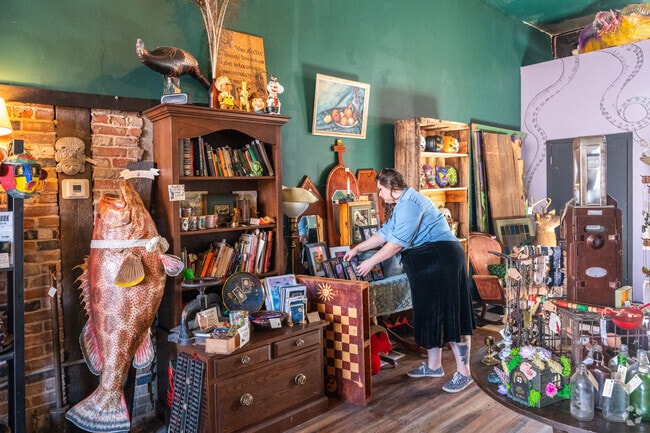 Shop for collectables at The Madam's Curiosities in Union Hospital.