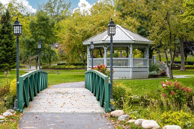 Depot Park hosts concerts and picnics by the Mill Pond.