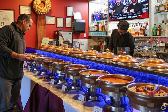 The lunch buffet is a must at Raagini Indian Bistro in Shawheen Heights.