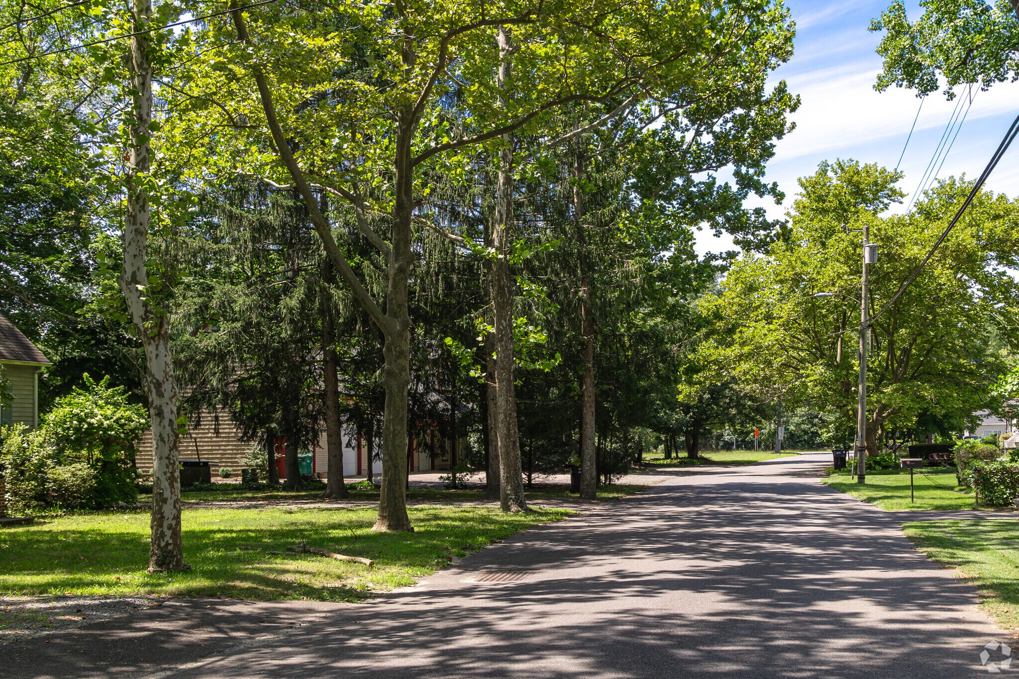 Cologne has homes tucked away in the trees and just a drive away to the beach.