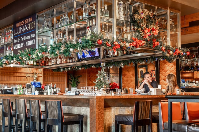 Luna Modern Mexican is a popular upscale Mexican restaurant in Corona City with a great bar.