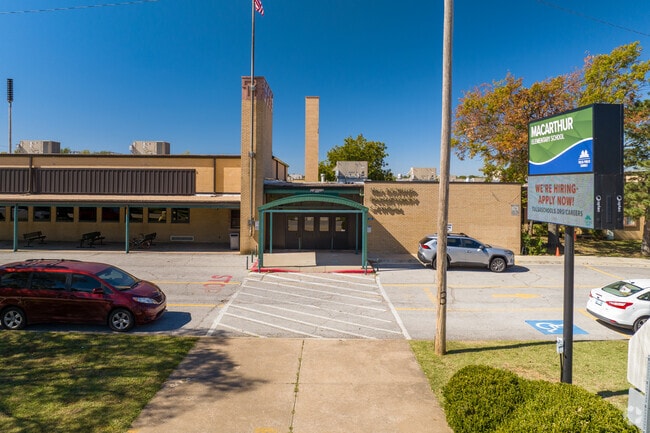 Younger students in the area have the choice to attend MacArthur Elementary School.