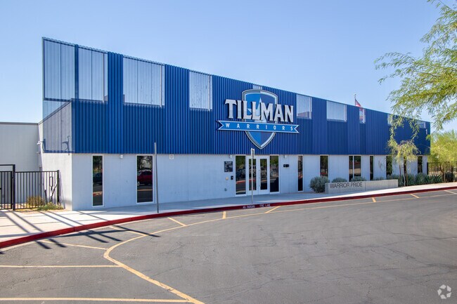 Tillman Middle School serves students in grades 6-8 with an exceptional, broad-based education.