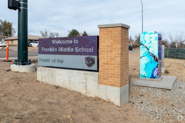 At Franklin Middle School, students thrive in a supportive learning atmosphere.