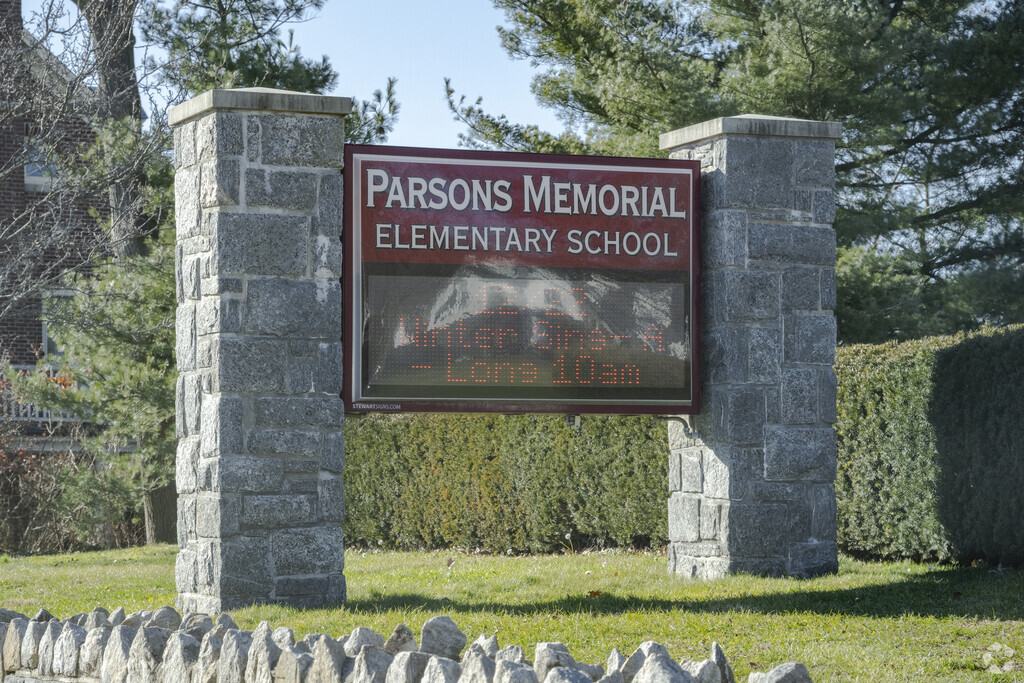 Parsons Memorial School at 200 Halstead Avenue in Harrison, NY.