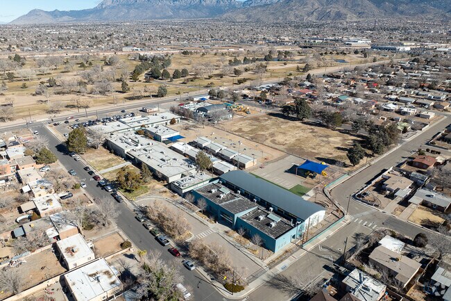 Hawthorne Elementary School sits nearby a large subdivision for easy close access.