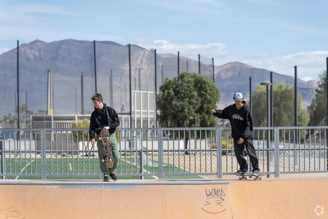 Gary Reese Freedom Park in East Las Vegas has a variety of amenities for its visitors.