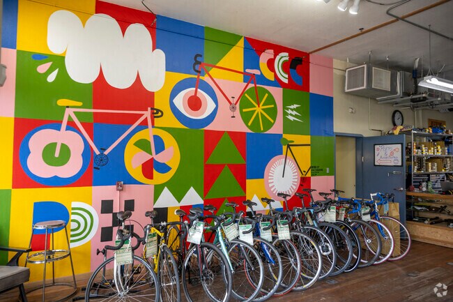 Biking is a huge part of the Vernon community.