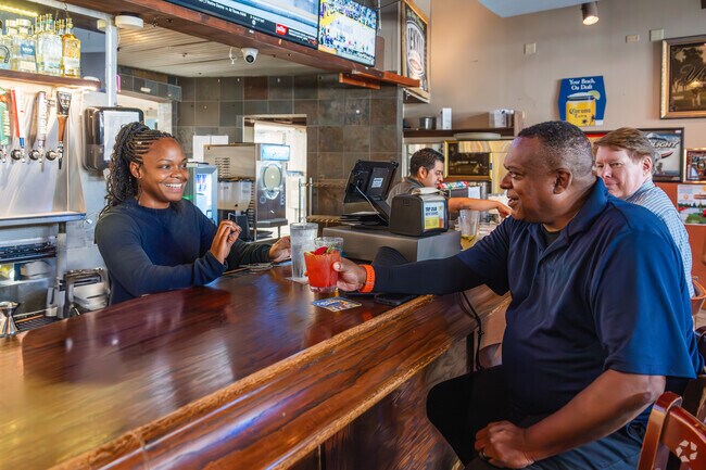 Three Dollar Cafe is an Embry Hill's neighborhood favorite spot for locals to unwind.