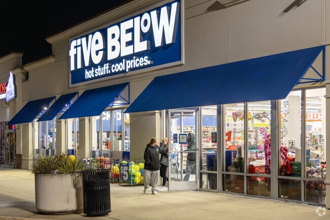 Meadowbrook’s retail chains like Five Below are popular destinations.