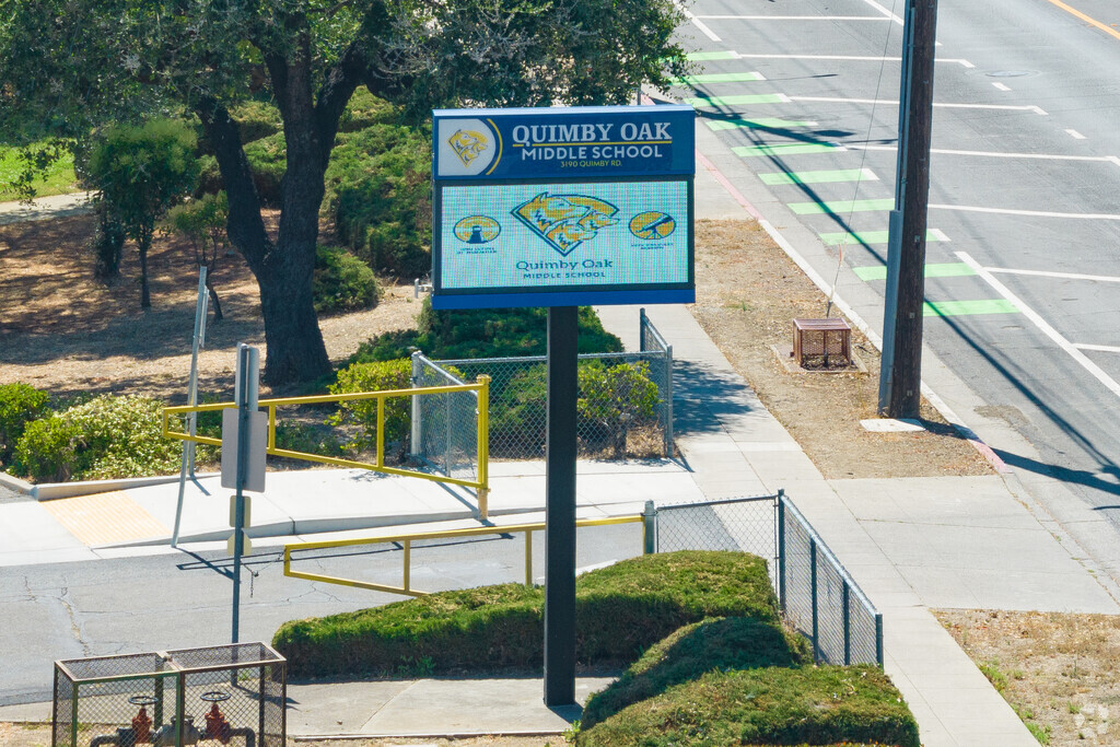Quimby Oak Middle School San Jose CA Rankings Reviews Homes com Quimby Oak Middle School San Jose CA Rankings Reviews Homes com