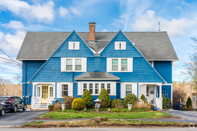 Hopedale is known for having many large duplexes throughout the neighborhood.