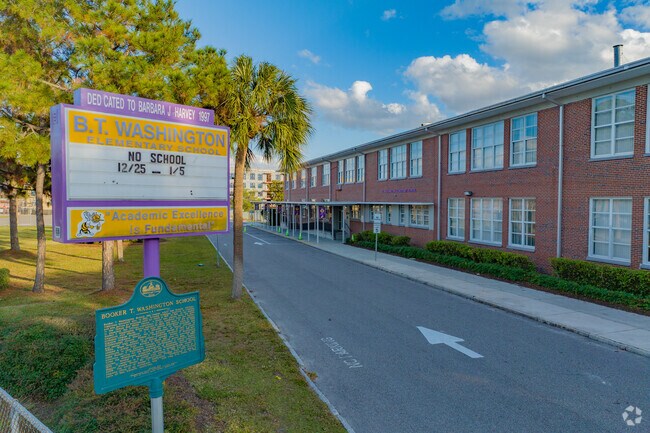 B.T. Washington Elementary School is in Ybor City.