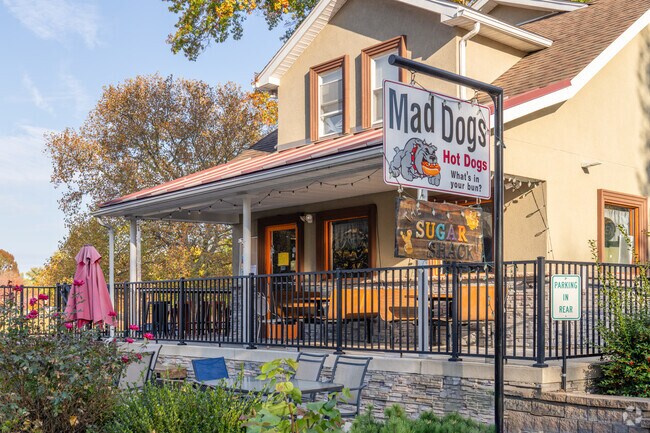 Grab burgers and sweet treats from Mad Dogs and Sugar Shack in Macungie.