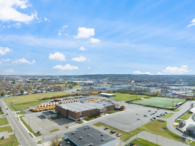 Fairfield Crossroads back of the building.