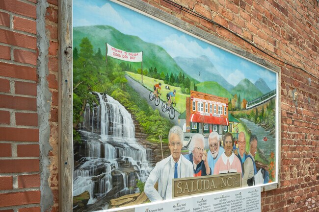 Saluda showcases its creative spirit at the Saluda Art Festival in May.