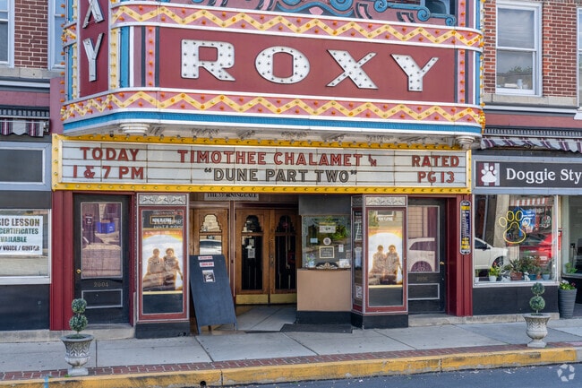 Roxy Theaters in Northampton provides big box office movie options for locals to enjoy.