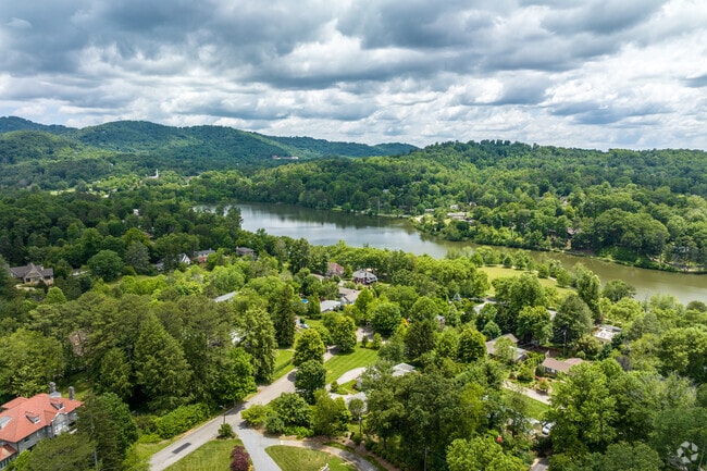 Woodfin's lush green spaces call for outdoor adventures.