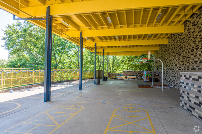 The Covered Play Area at Oak Creek Elementary School in Lake Oswego.