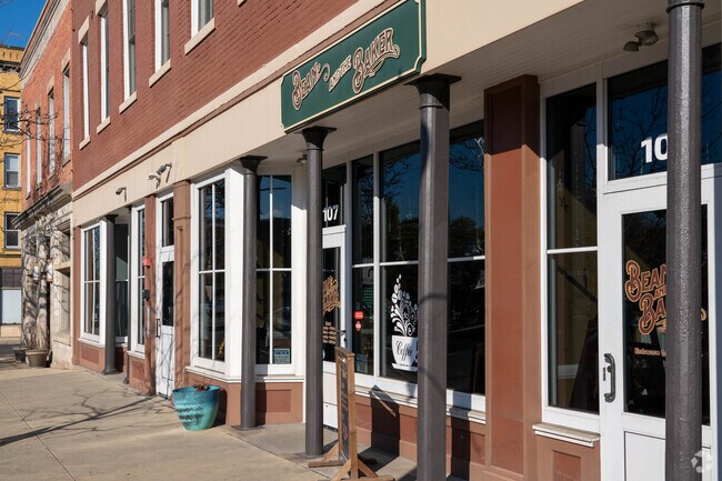 The Bean and Baker for your Coffee fix in downtown Ravenna Ohio.