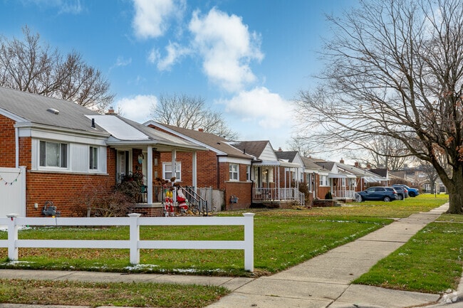 The main architectural style found throughout Westland are midcentury brick ranches.